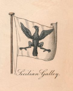 Sicilya Kadırgası, 1838 by Unbekannt