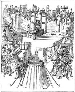 Rouen Kuşatması, 1418-1419, 1893 by Unbekannt