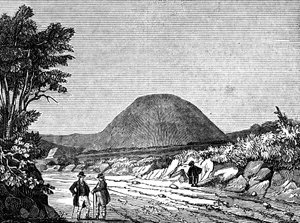 Silbury Tepesi, Wiltshire, İngiltere, 1836 by Unbekannt