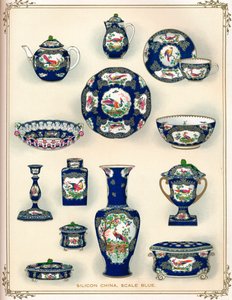 Silikon Çin, Ölçek Mavisi, 20. yüzyılın başları. 1911 by Unbekannt