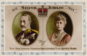 Gümüş Jübile 1910-1935, 6 Mayıs - Kral George V ve Kraliçe Mary, 1935. by Unbekannt