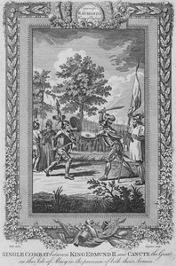 Kral II. Edmund ile Büyük Canute arasında Abney Adası