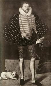 Sir Christopher Hatton, 1909 by Unbekannt