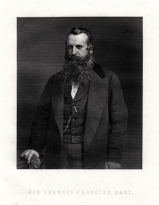 Sir Francis Crossley, İngiliz halı üreticisi, 19. yüzyılın ortaları by Unbekannt