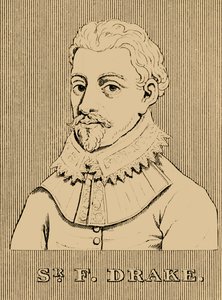 Sir Francis Drake, c1540-1596, 1830. by Unbekannt