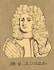 Sir G. Rooke, 1650-1709, 1830. by Unbekannt