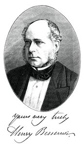 Sir Henry Bessemer, İngiliz mühendis, c1880 by Unbekannt