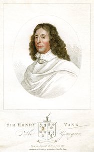 Sir Henry Vane the Younger, İngiliz devlet adamı ve yazar, 1814 by Unbekannt
