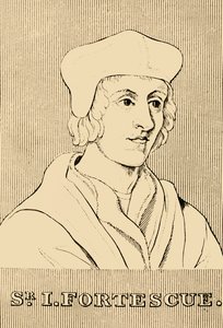 Sir J. Fortescue, c1394-1479, 1830. by Unbekannt