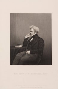 Sir John Herschel, İngiliz astronom ve bilim adamı, 1860 dolayları by Unbekannt