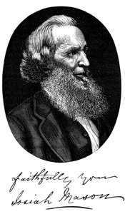 Sir Josiah Mason, İngiliz kalem üreticisi, c1880 by Unbekannt