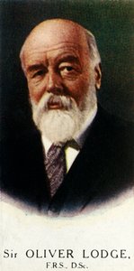 Sir Oliver Lodge, F.R.S., D.Sc., 1927. by Unbekannt
