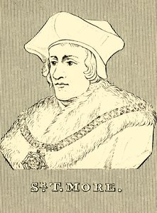 Sir T. More, 1478-1535, 1830. by Unbekannt