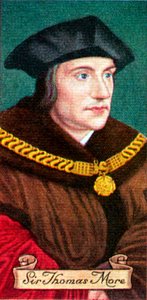 Sir Thomas More, bir dizi sigara kartından alındı, 1935 by Unbekannt