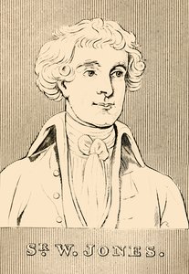 Sir W. Jones, 1746-1794, 1830. by Unbekannt