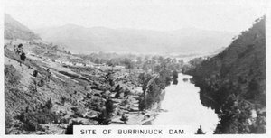 Burrinjuck Barajı Yeri, Yeni Güney Galler, Avustralya, 1928 by Unbekannt