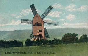 Altı Swift Yel Değirmeni, Kingston, Lewes yakınlarında, Sussex, c1905. by Unbekannt