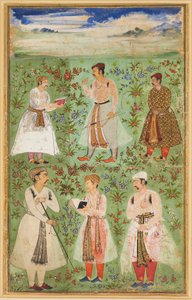 Altı ayakta adam, 16. yüzyıl sonu-17. yüzyıl başı by Unbekannt