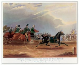 Saatin Altında On Altı Mil, Tom Thumb, 1831 by Unbekannt