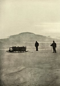 Güneşin Dönüşünden Önce Bariyerde Kızak, c1908, 1909 by Unbekannt