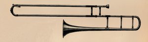 Slayt Trombon, 1895. by Unbekannt