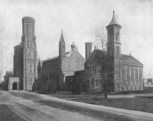 Smithsonian Enstitüsü, Washington D.C., ABD, c1900. by Unbekannt