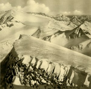 Karla kaplı dağlar, Bad Hofgastein, Avusturya, c1935. by Unbekannt