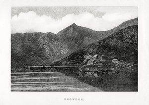 Snowdon, Galler, 1896 by Unbekannt