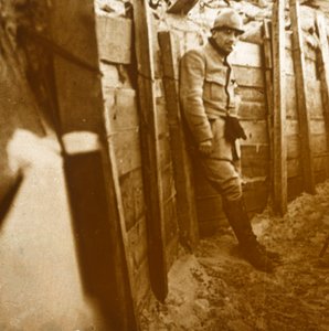 Siperlerdeki asker, c1914-c1918 by Unbekannt