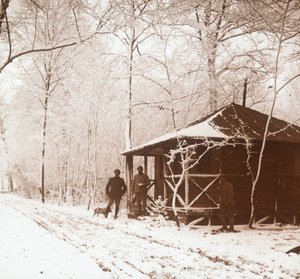 Karda askerler, Marquenterre, kuzey Fransa, c1914-c1918 by Unbekannt