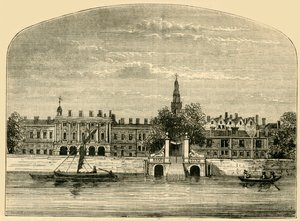 Somerset Evi ve Merdivenleri, 1881. by Unbekannt