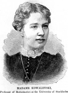 Sonia Sophie Kowalevski, Rus matematikçi, 1888 by Unbekannt