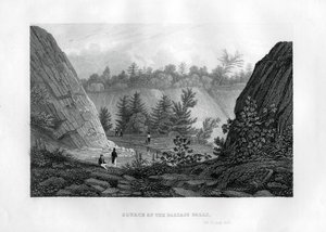 Passaic Şelalelerinin Kaynağı, New Jersey, 1855 by Unbekannt