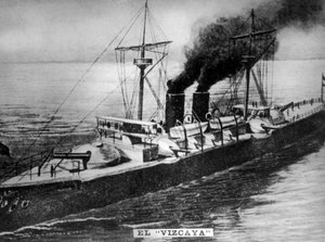 İspanyol Savaş Gemisi Viscaya, 1898