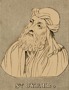 Aziz Cyril, c376-444, 1830. by Unbekannt