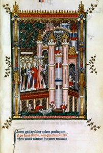Paris kapılarında St Denis, 1317 by Unbekannt