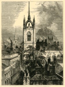 Doğudaki St. Dunstans, c1872. by Unbekannt