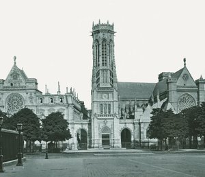St. Germain LAuxerrois, Paris. by Unbekannt