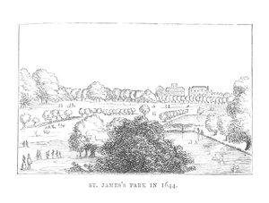 1644 yılında St. James Parkı, c1870 by Unbekannt