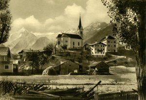 St Margarets Kilisesi, Kaprun, Avusturya, c1935. by Unbekannt