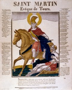 St Martin of Tours, 4. yüzyıl 19. yüzyıl by Unbekannt