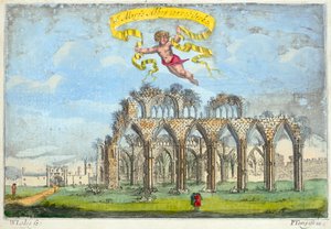 Aziz Mary Manastırı, York, Yorkshire, 1720 by Unbekannt