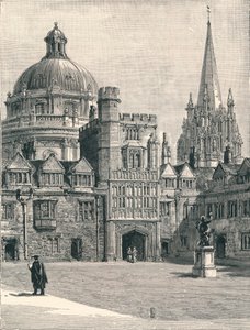 St Marys Kilisesi ve Radcliffe, dörtgenden, Brasenose