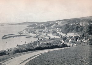 St. Mawes - Liman ve Kaleyi Göstermek, 1895 by Unbekannt