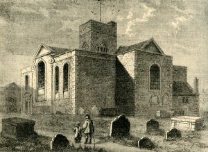 Aziz Nicholas Kilisesi, Deptford, c1878. by Unbekannt