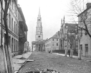 St Philips Kilisesi, Charleston, Güney Karolina, ABD, c1900. by Unbekannt