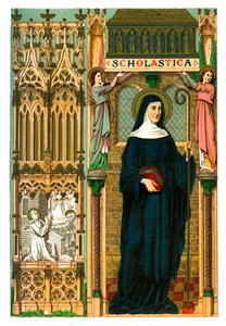 Aziz Scholastica, 1886 by Unbekannt