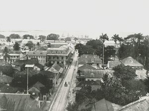 St Vincent Caddesi, İspanya Limanı, Trinidad, 1895. by Unbekannt