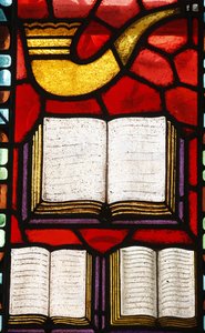 Vitray: Rosh Hashana, Yahudi yeni yılı, Budapeşte, Hongrie by Unbekannt
