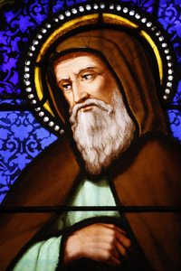 St Paul kilisesinde vitray, Lyon: Saint Bonaventure, Lyon, Fransa by Unbekannt